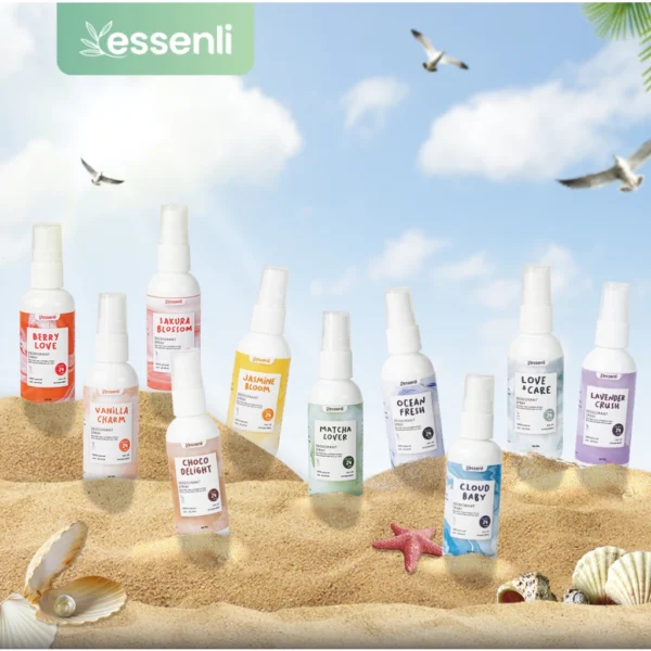 ESSENLI Deodorant Tawas Spray with Essential Oil - Image 2