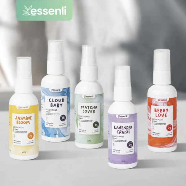 ESSENLI Deodorant Tawas Spray with Essential Oil