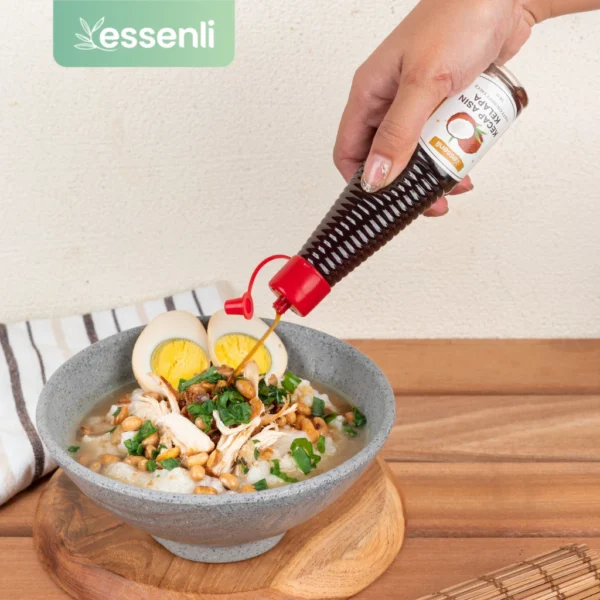 ESSENLI Kecap Asin Kelapa Tanpa Kedelai Non MSG Gluten Free - Image 3