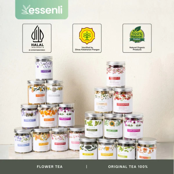 ESSENLI Jasmine Lavender Chrysan Telang Chamomile - Image 3