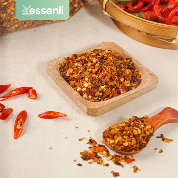 ESSENLI Cabai Bubuk Kasar 1Kg / Bumbu Rempah Dapur - Image 4