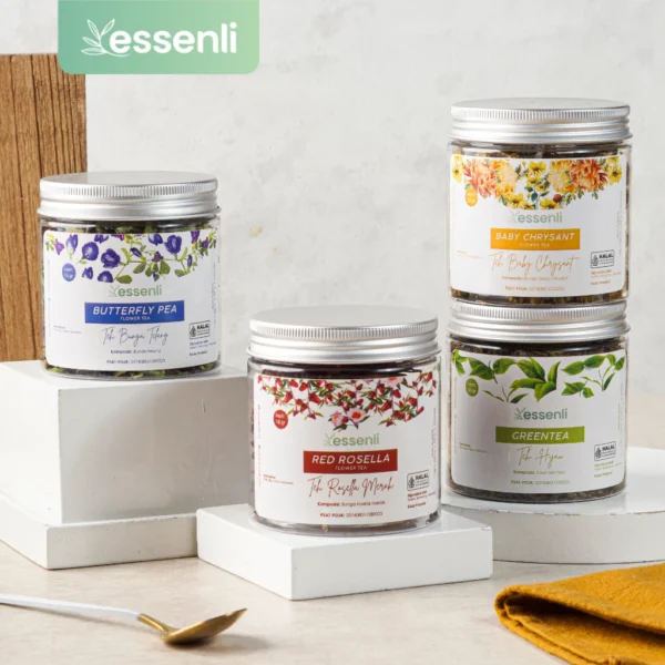 ESSENLI Jasmine Lavender Chrysan Telang Chamomile