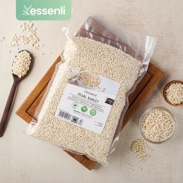 ESSENLI Organic Pearl Barley 1Kg / Jali jali - Image 3