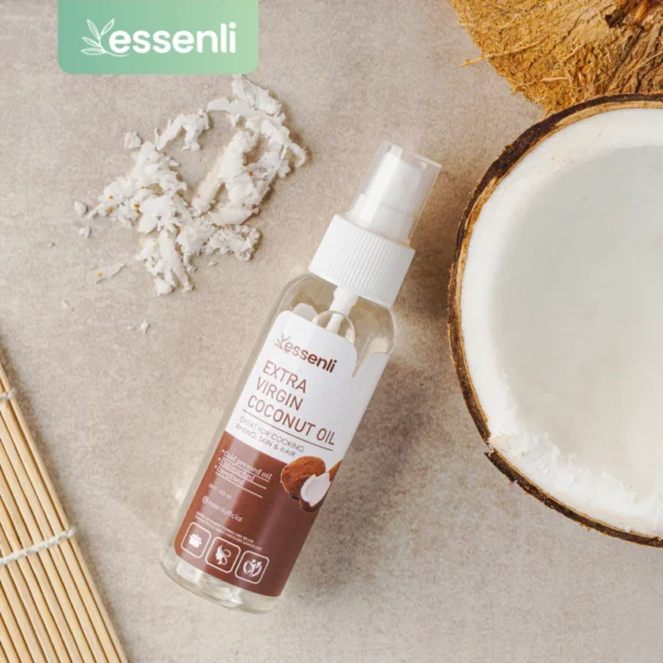 ESSENLI Extra Virgin Coconut Oil Spray VCO 100ml - Image 4