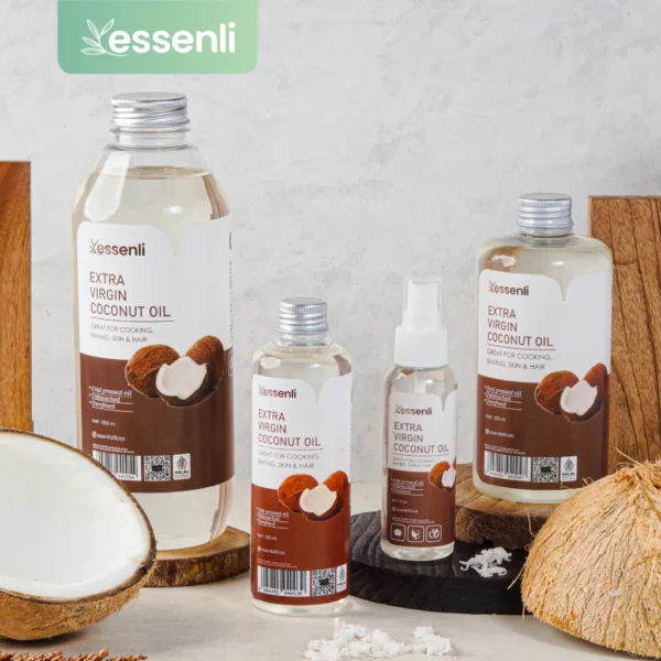 ESSENLI Extra Virgin Coconut Oil VCO 500ml - Image 5