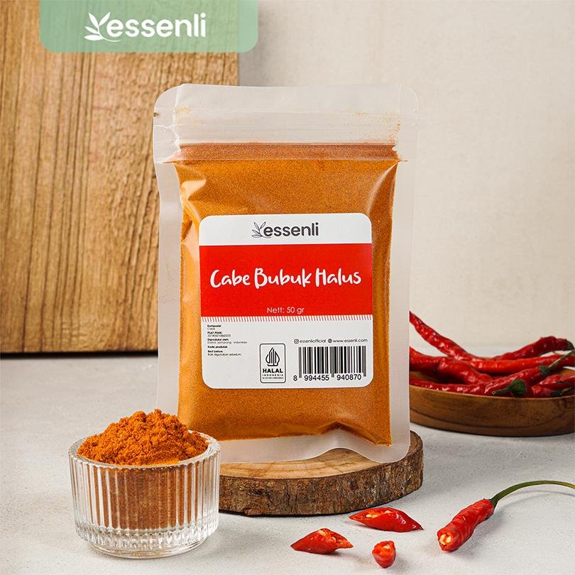 ESSENLI Cabai Bubuk Halus Bumbu Rempah Dapur - Image 4